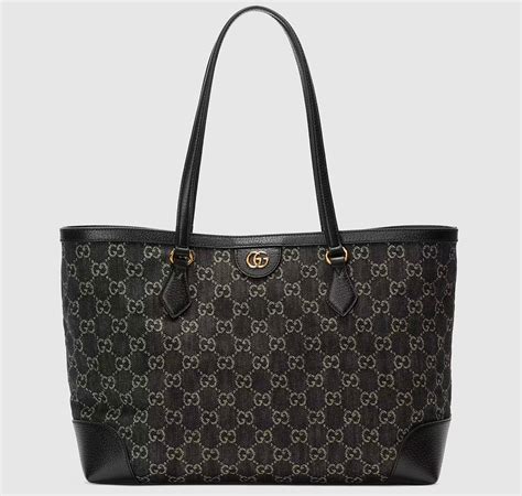 gucci ophidia medium tote|Gucci medium tote black denim.